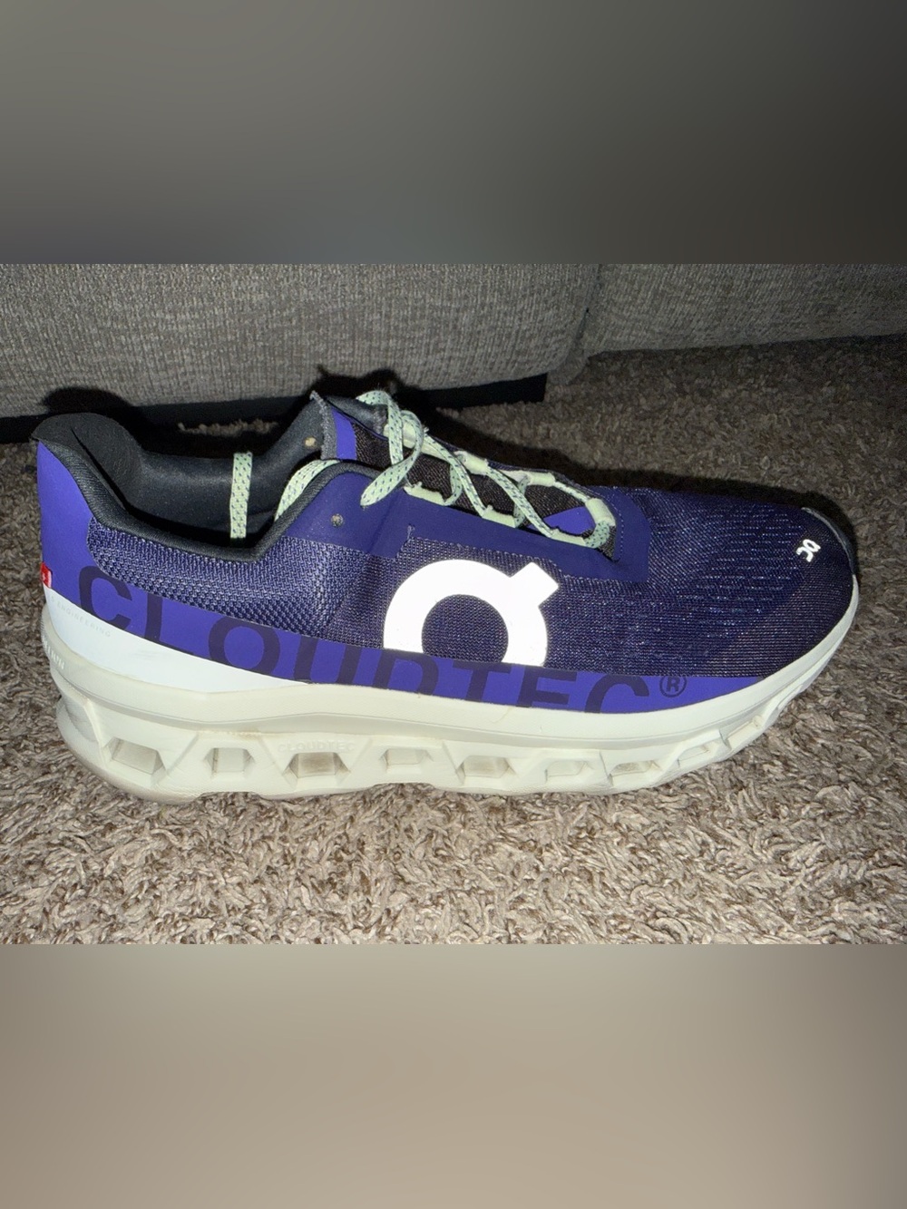 Men's Athletic Trainer in Purple and White by On